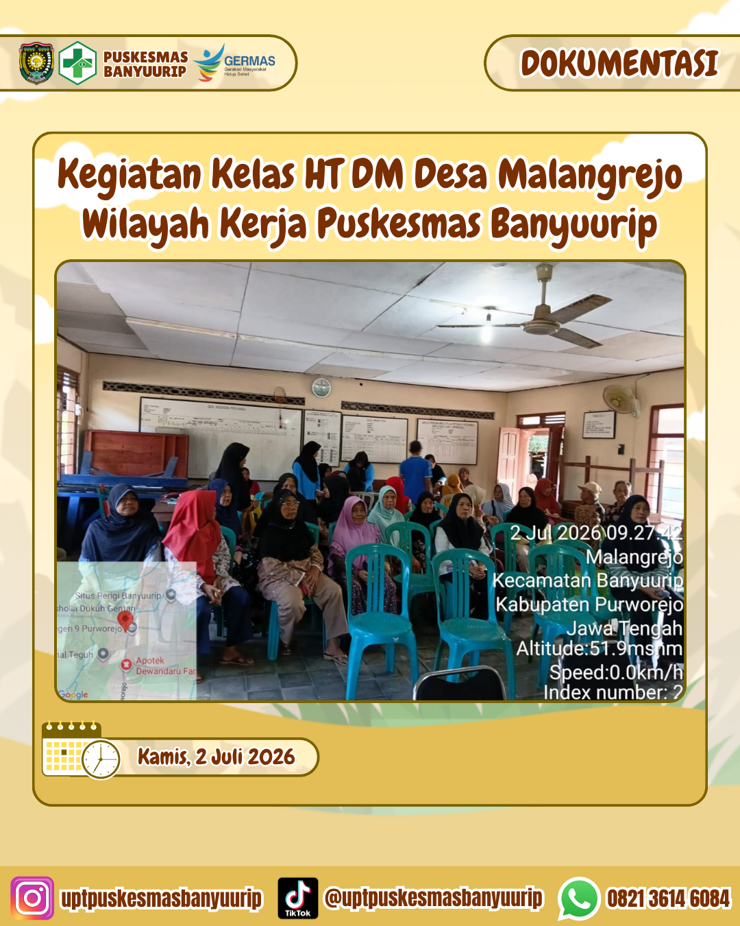KEGIANAN KELAS HT DM