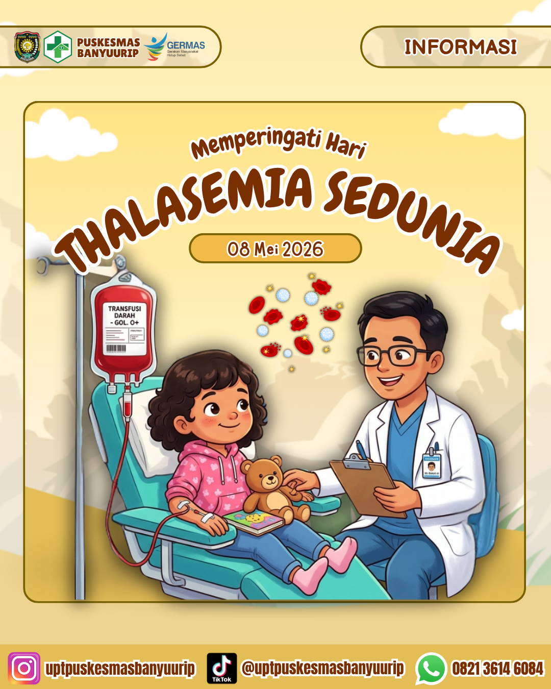 MEMPERINGATI HARI THALASEMIA SEDUNIA
