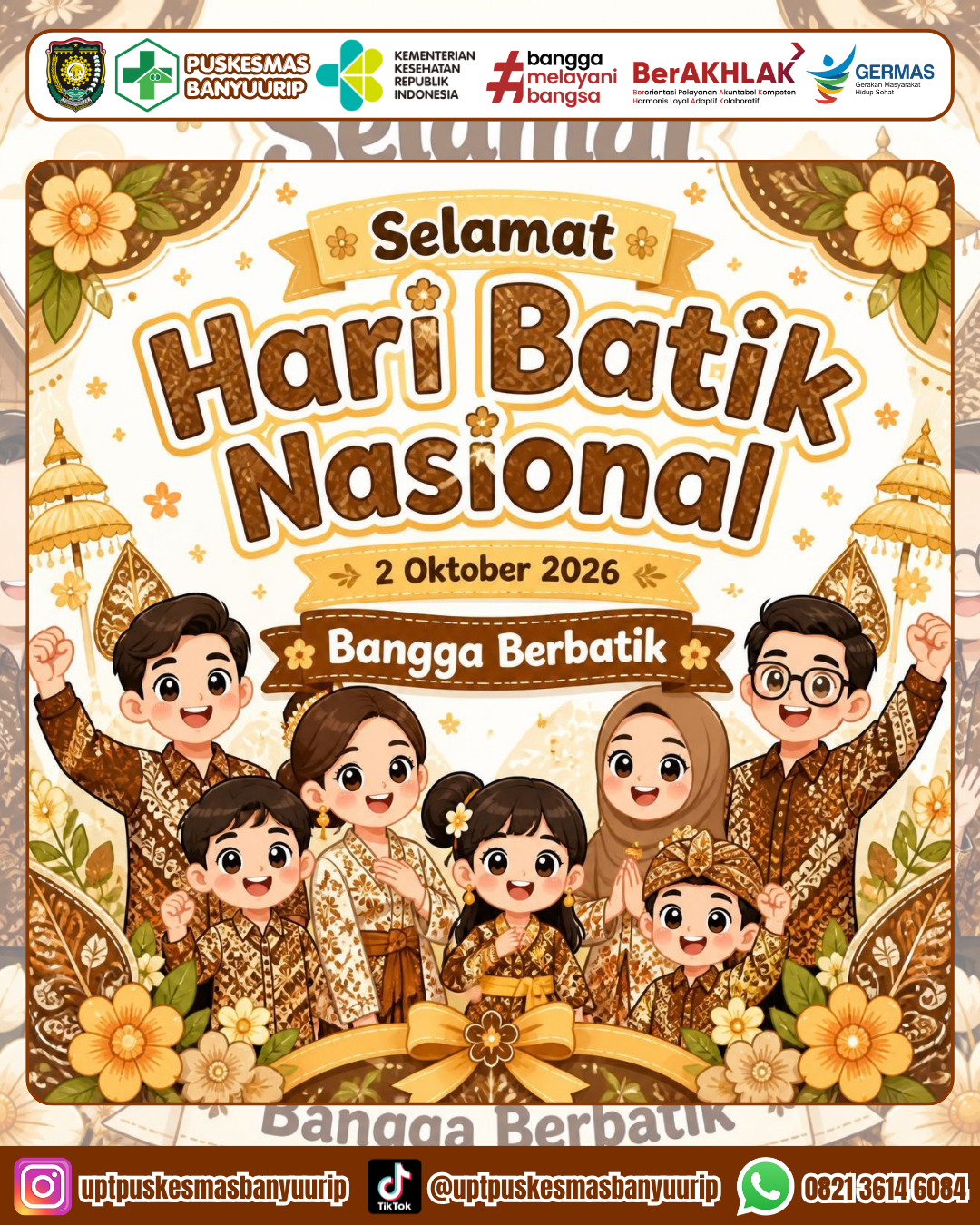 SELAMAT HARI BATIK NASIONAL 2 OKTOBER 2026