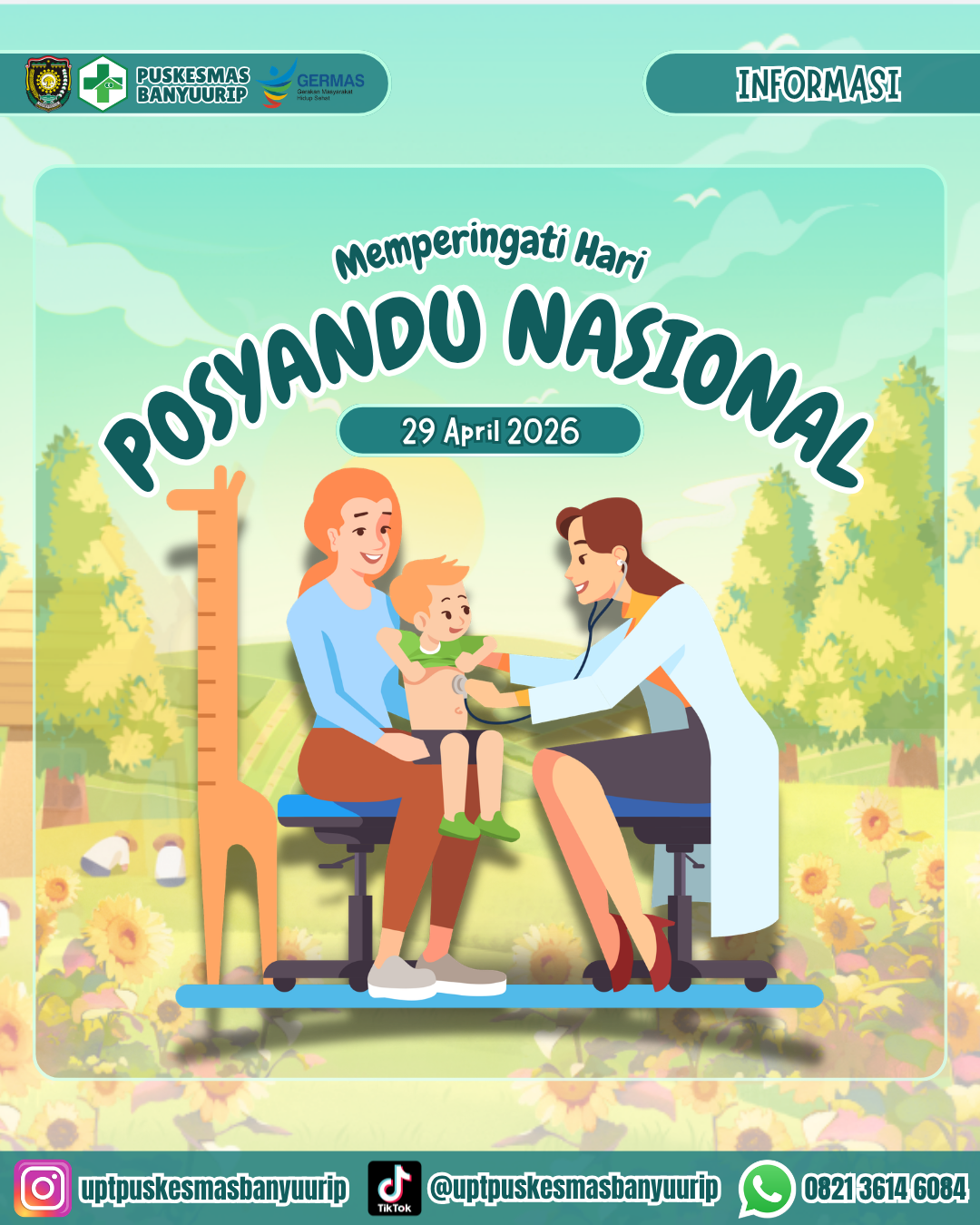 \"MEMPERINGATI HARI POSYANDU NASIONAL 29 APRIL 2026\"